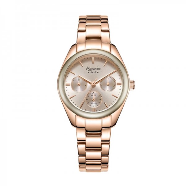 Alexandre Christie AC 2A85 Rosegold Grey BFBRGGR